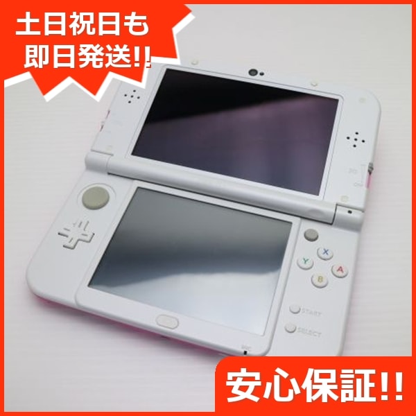 美品 Newニンテンドー3DS LL ピンク×ホワイト game 任天堂 242