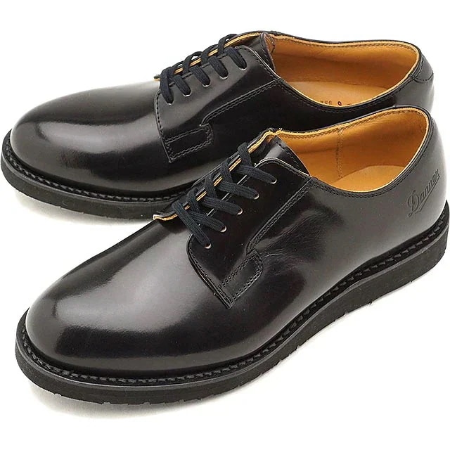 ブーツ 短靴 ポストマン シューズ BLACK [D214300 D-214300]