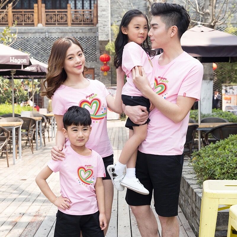 親子お揃い 半袖ｔシャツ メンズ レディース 子供服tシャツ パパ ママ カップル ユニセックス おそろい親子服 兄弟 姉妹 大人用 親子 ペアルック 親子ペアtシャツ誕生日プレゼント004 Blog Casaescola Com Br