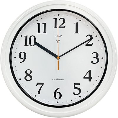 他サイト： 保土ヶ谷電子 Formia(フォルミア) 防塵・防水 電波クロック HWP-003RC IP67対応 ステップ秒針 夜間秒針停止機能の商品画像