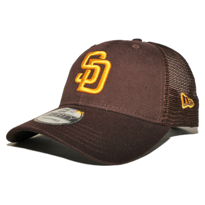 メッシュキャップ スナップバック 帽子 9forty メンズ MLB サンディエゴ パドレス