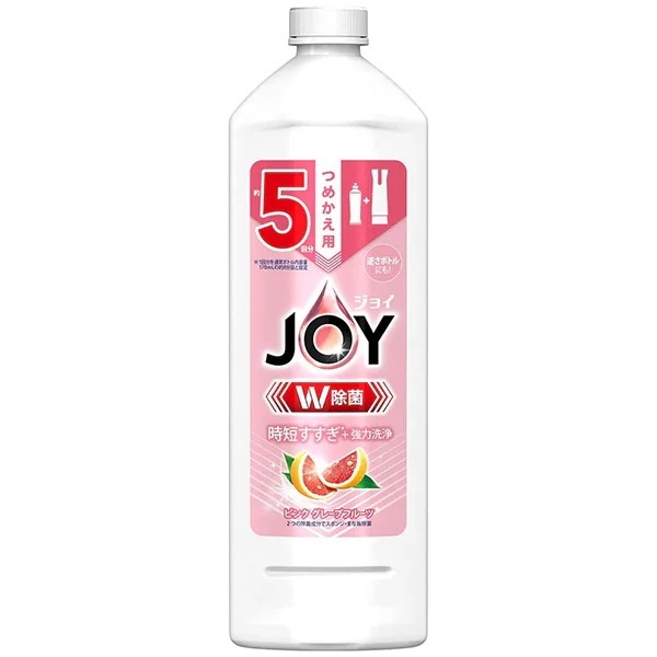 除菌ジョイ ピンクグレープフルーツの香り つめかえ用 特大 670ml