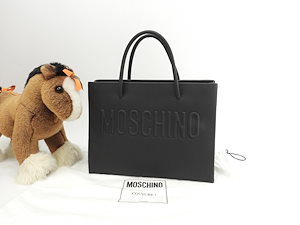 鑑定済 正規品 未使用に近い MOSCHINO モスキーノ ショルダーバッグ