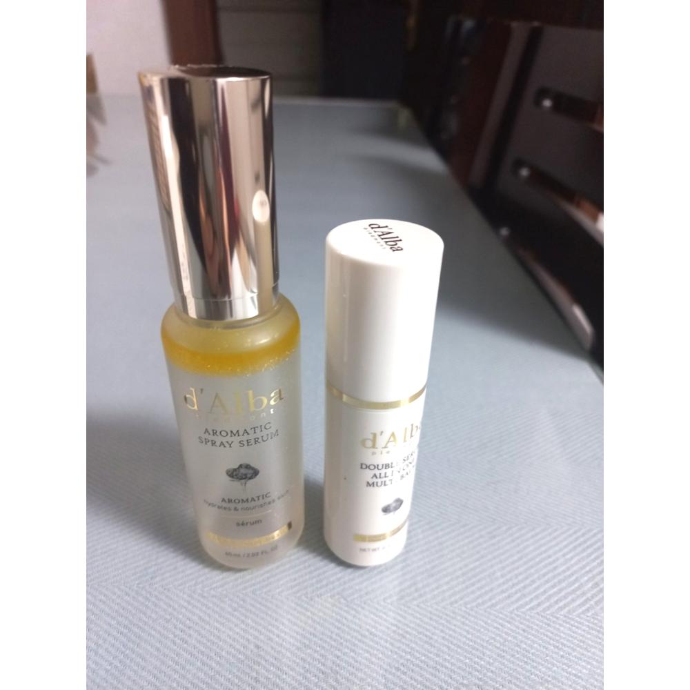 ホワイトトリュフファーストアロマチックスプレーセラム60ml+ダブルセラムオールインワンマルチナイト10g+ギフトバッグ1セット