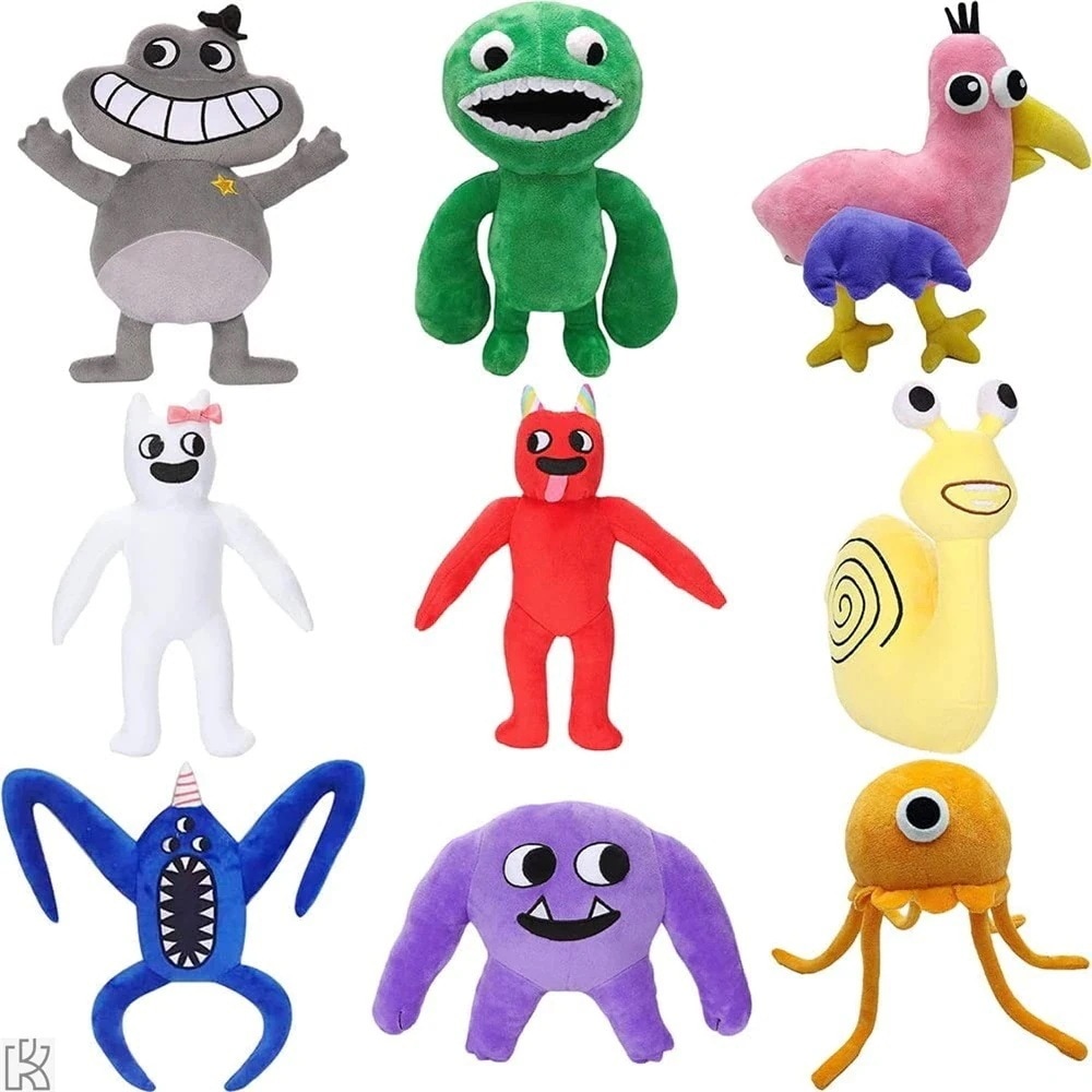 Garten of Banban ぬいぐるみ バンバン ジャンボ ジョシュ新キャラ Garten of バンバン グッズ かわいい キャラクター トイズ ドール おもちゃ 9点セット