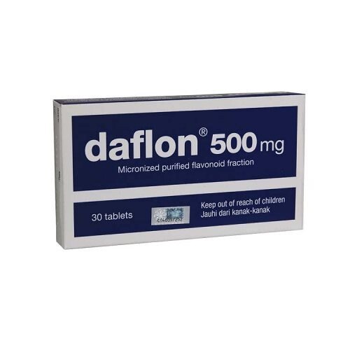 [ 2 packs ] Daflon 500mg ( 30 capsules )その他