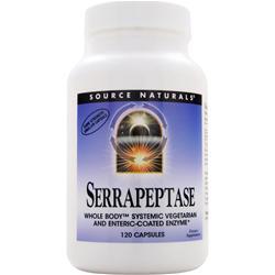 SOURCE NATURALS社　セラプターゼ (500mg) 120ベジカプセル