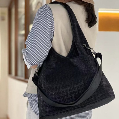 DIDANA ficce 2353 レザーコンビ ショルダーバッグ レディース バッグ 人気デイリーバッグ トートバッグ韓国バッグ/クロスバックハンドバッグ/ 6,125円