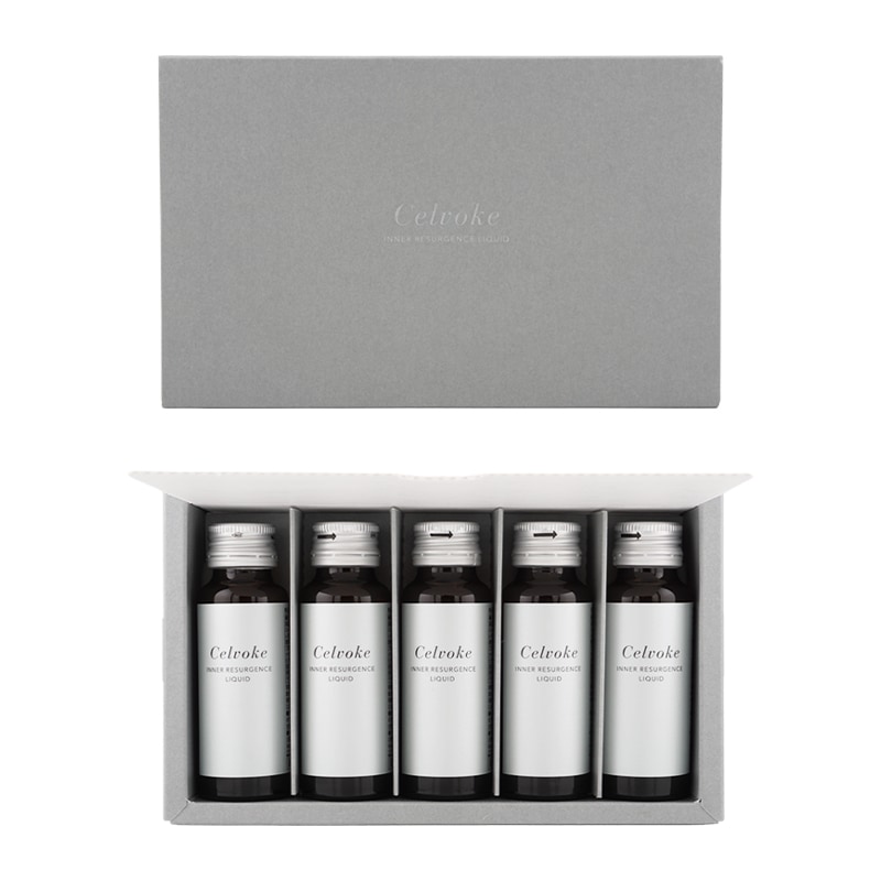 インナー リサージェンス リキッド 30ｍL×5本 清涼飲料水 低熟発酵ツバメの巣 アダプトゲンハーブ[ギフトラッピング対応]