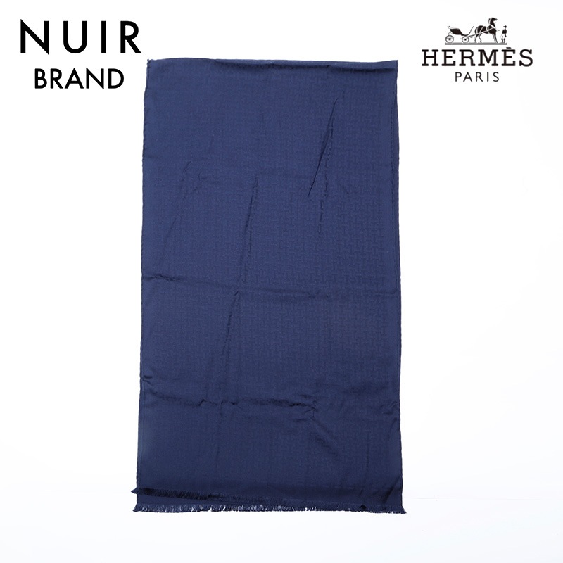 マフラー ネイビー WS9644