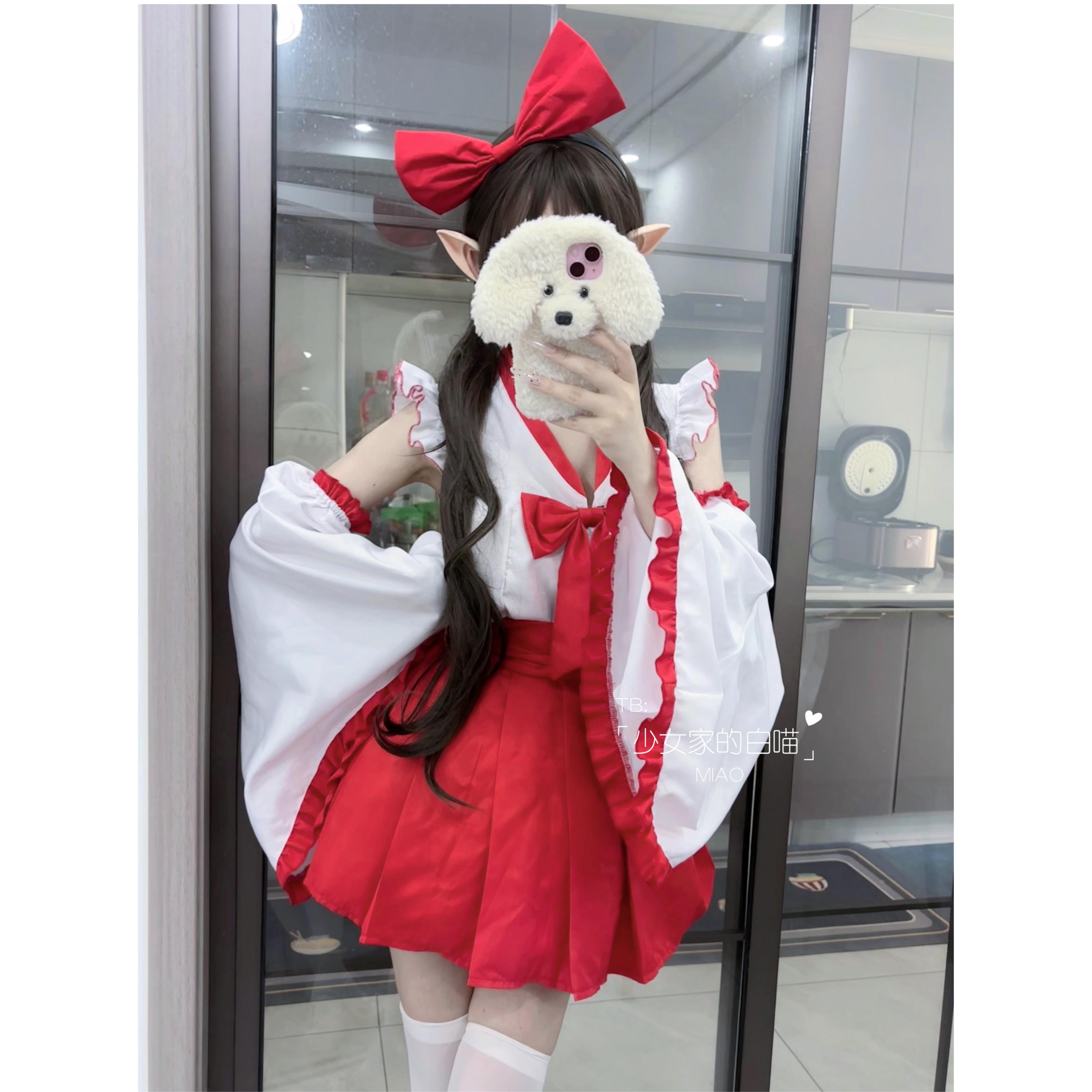 ロリータ コスプレ 2024新作 夏 ロリータ ワンピース 可愛らしい メイド服 5点セット 6,528円