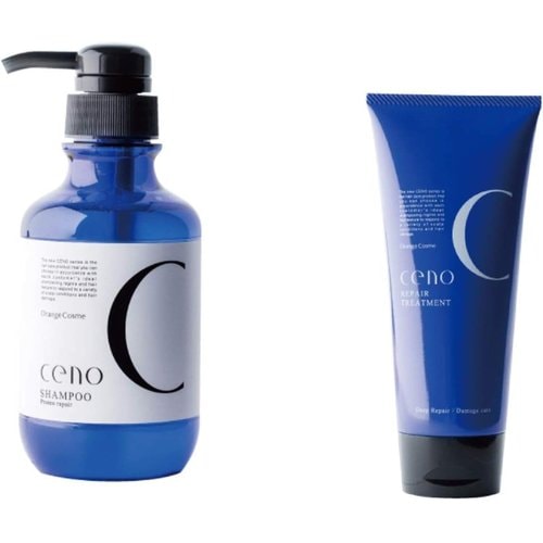 品 オレンジコスメ セノ プロテオシャンプー Pr 350ml & リペアトリートメント DR 200gセット