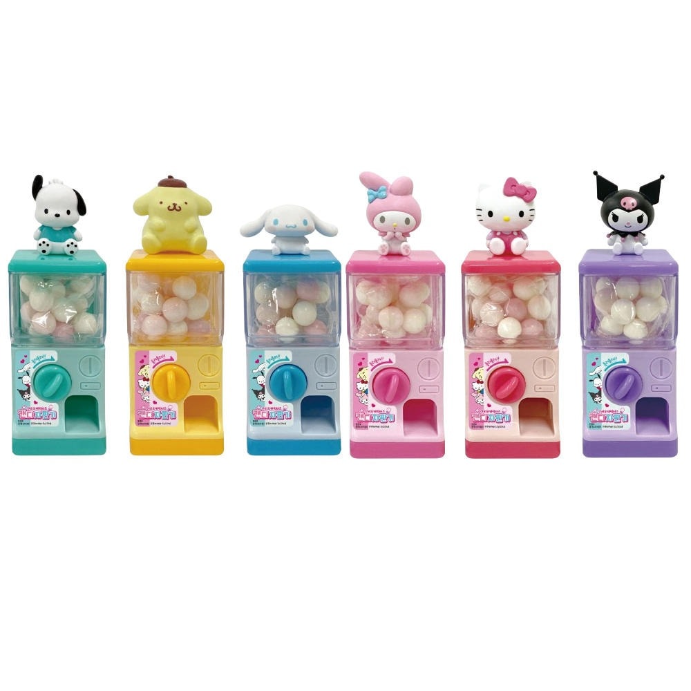 【可愛い】　フィギュア　キャンディ自販機（12個セット） シナモロール マイメロディ クロミ ポチャッコ ポムポムプリン ハローキティ