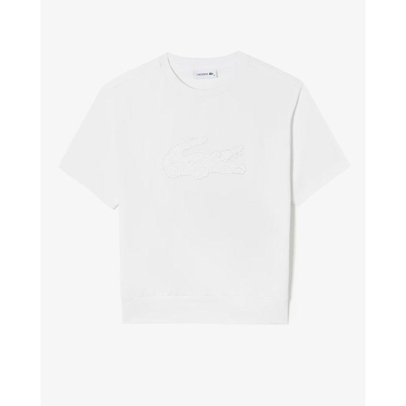 26SS 女性 レース クロック Tシャツ TF600E-56G 70V(オフホワイト)