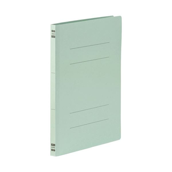 （まとめ）TANOSEE フラットファイルPPラミネート表紙タイプ A4タテ 150枚収容 背幅17.5mm ブルー 1セット（30冊：10冊3パック）5セット