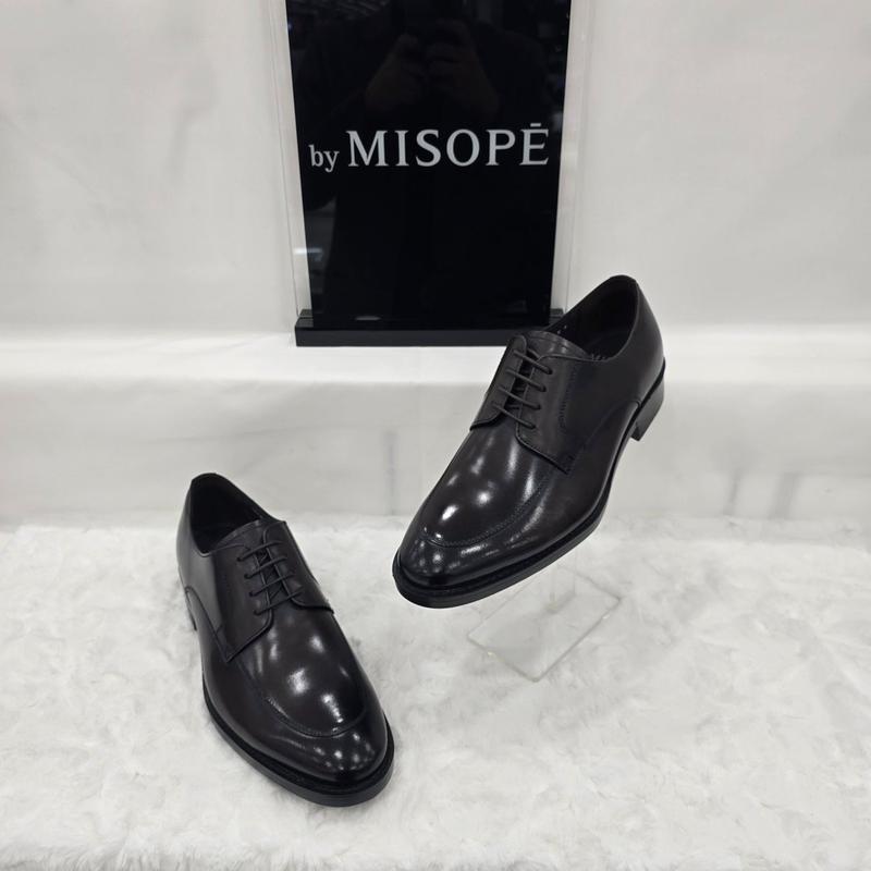 By 男性 Yチップ ダービーシューズ 122HT431TP011 DBROWN 1 JJ