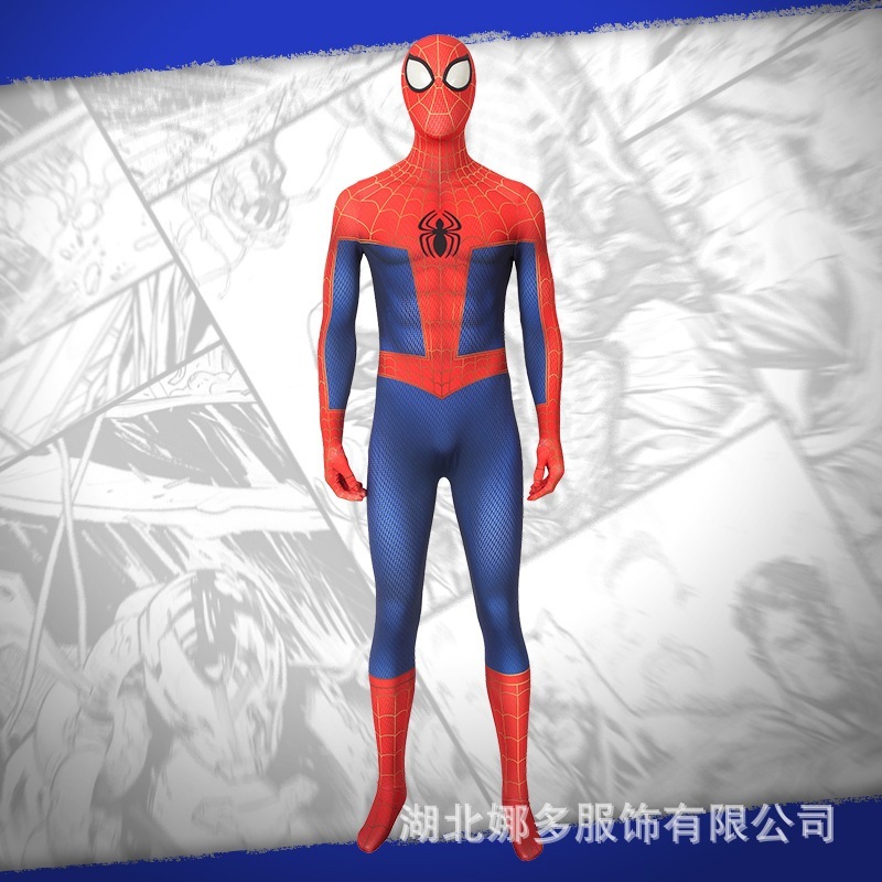 スパイダーマン: スパイダーバース スパイダーマン ピーター パーカー 大人用 タイツ J4186