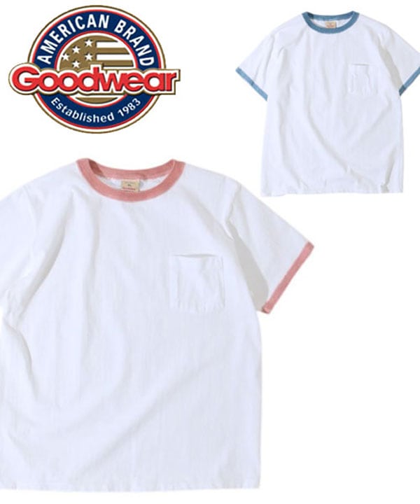 Tシャツ メンズ 半袖 S/S POCKET TEE HAND PAINT GW040142 春夏 ポケットTシャツ USAコットン ピグメント カジュアル
