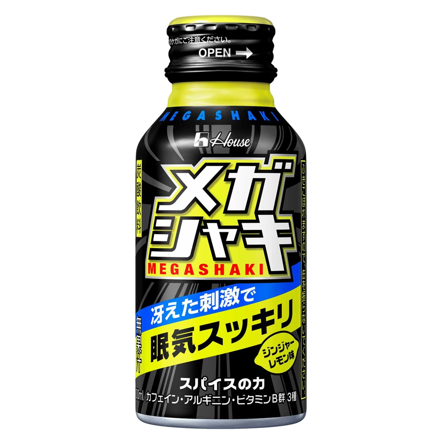即日発送 メガシャキ ジンジャーレモン味 メガシャキA 100ml×6×5