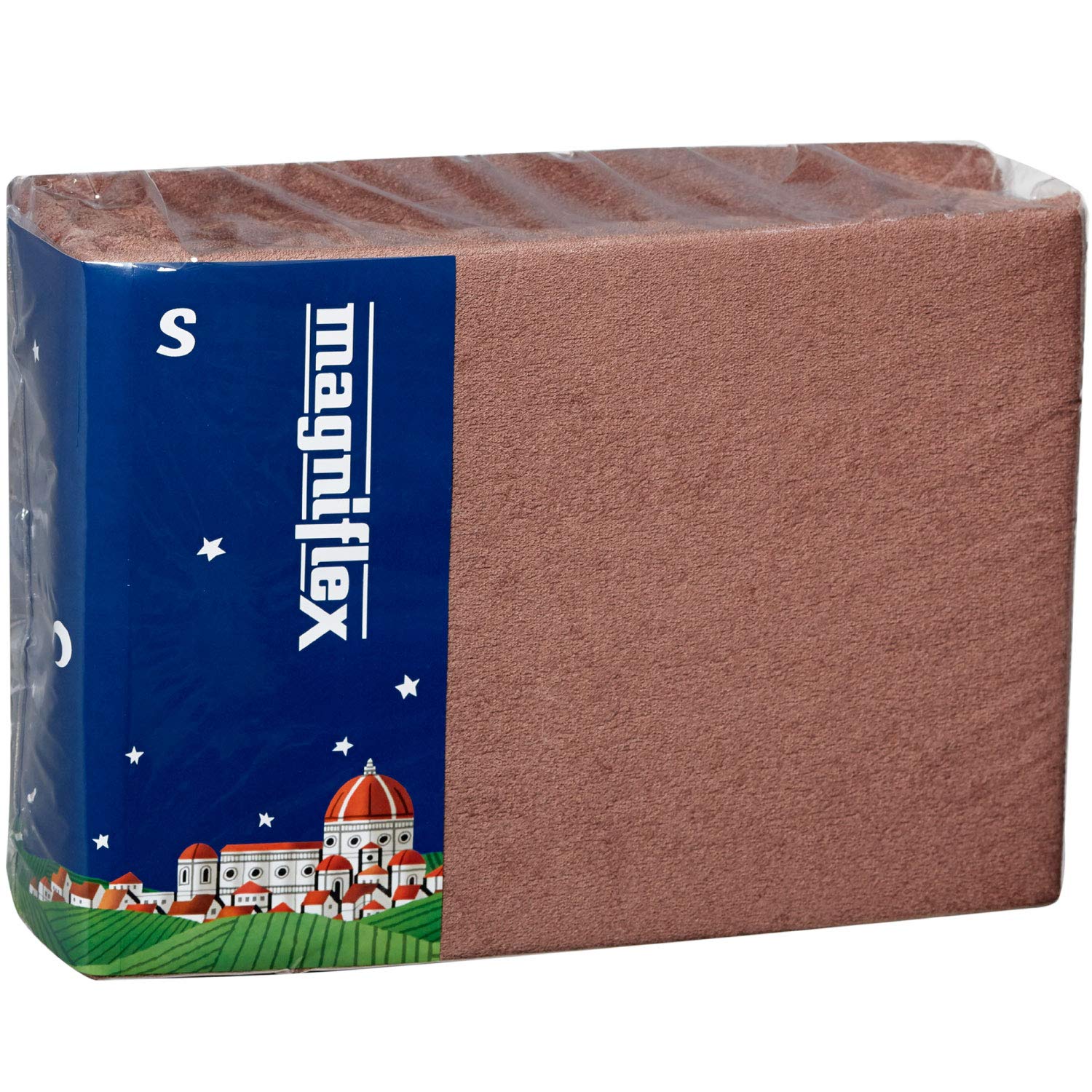 マニフレックス ブライトコットン ボックスシーツ ココアブラウン クイーン 【公式直販】 シンカーパイル シーツ 柔らかな肌触り Magniflex