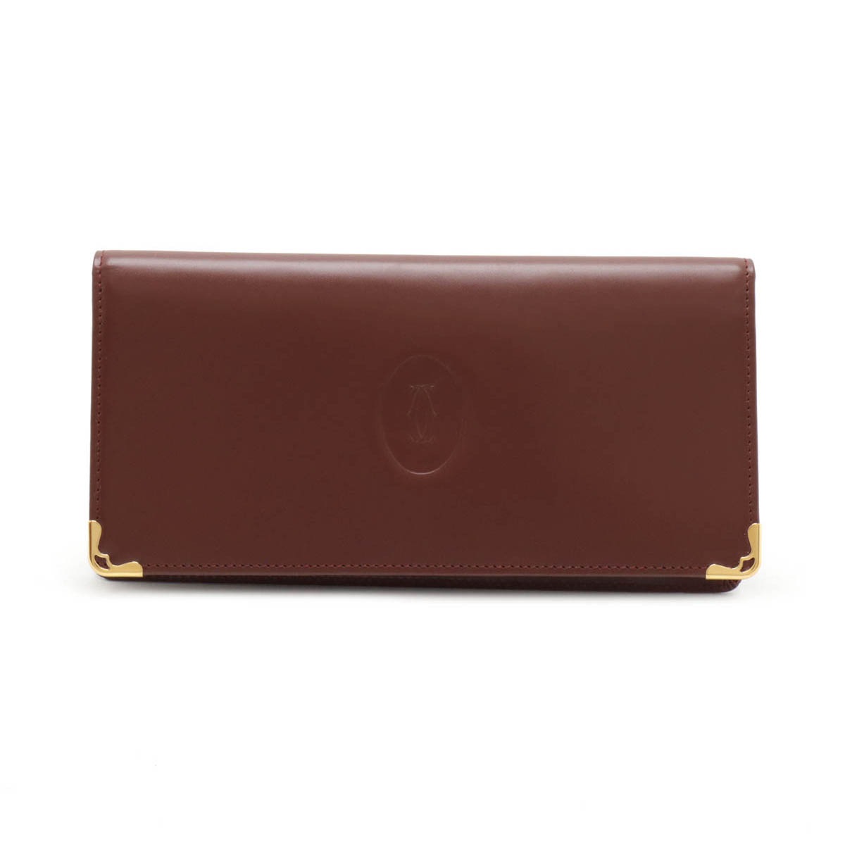 マストライン 2つ折長財布 二つ折り長札入れ レザー ボルドー ゴールド金具 L300046 17,100円