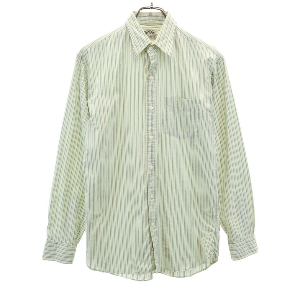 ストライプ柄 長袖 シャツ 14 グリーン系 Ralph Lauren ラルフローレン キッズ 7,803円