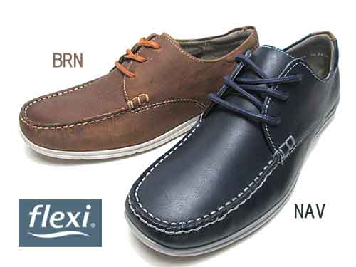フレキシー　flexi　レースアップシューズ　タウンシューズ　カジュアルシューズ メンズ