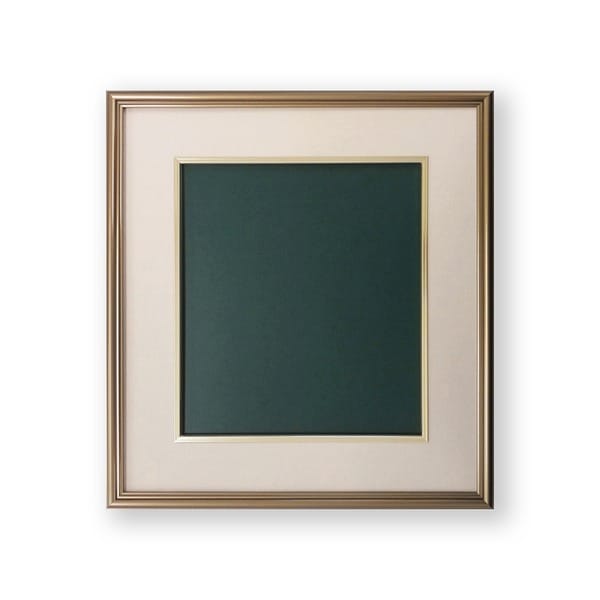 色紙額 国産 和額布マット色紙 273×242mm ベージュ 日本製 額縁 額 フレーム