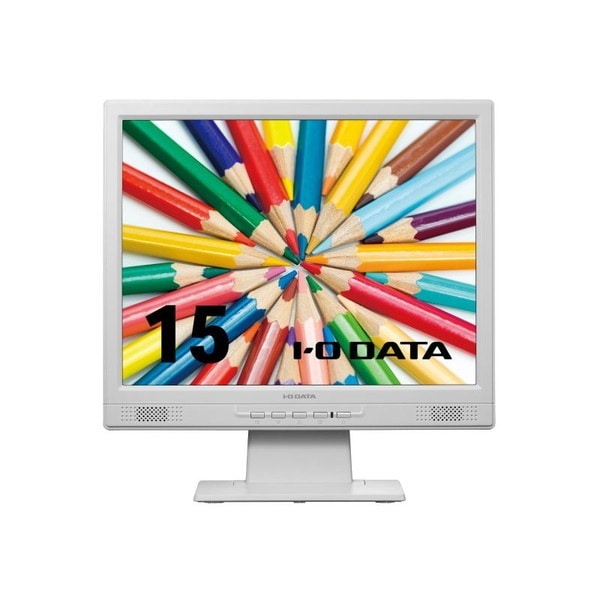 LCD-SAX151DW [スクエア液晶ディスプレイ 15型/1024768/アナログRGBDVI-D/ホワイト/スピーカー：あり/広視野角パネル採用目に優しい機能搭載/「5年保証」]