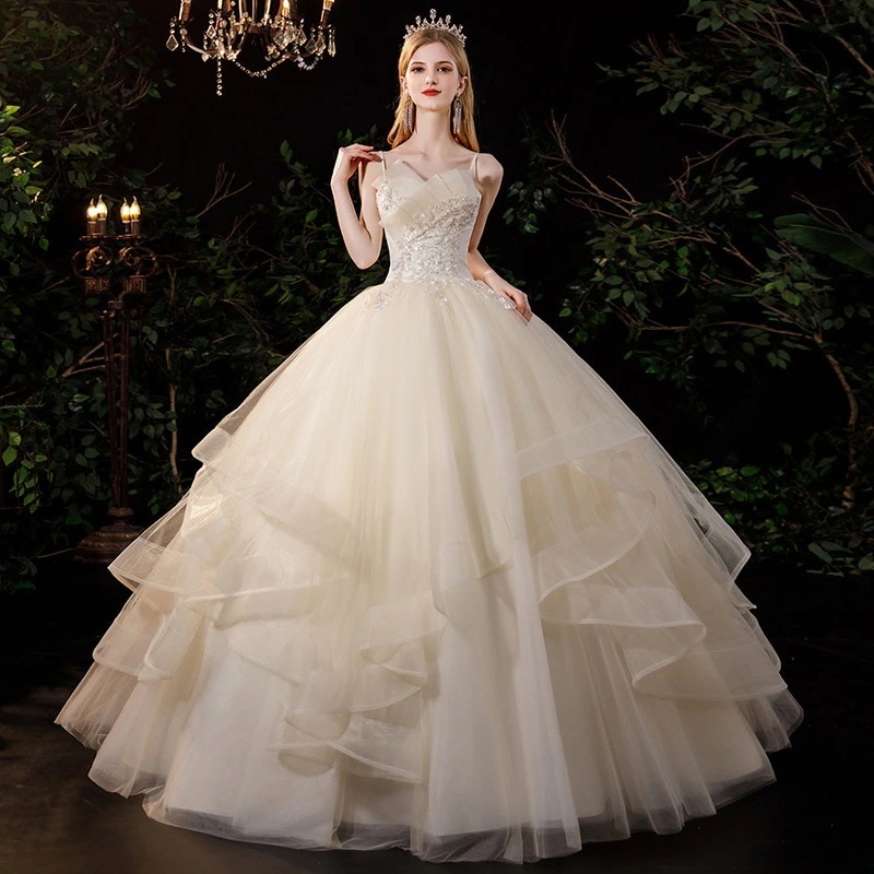 ウェディングドレスレディース大きいサイズ ロングドレス パーティードレス フォーマル Vネ 9,722円