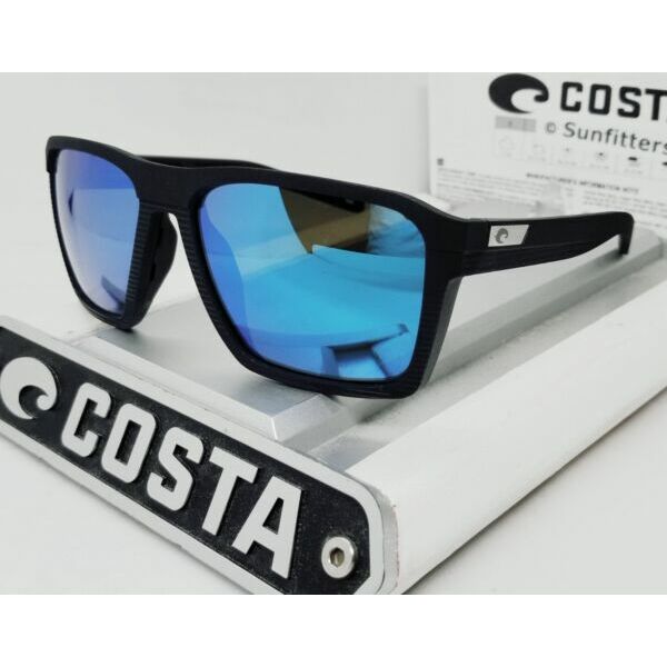サングラス COSTA DEL MAR net black/blue mirror ANTILLE polarized 580G sunglasses NEW IN BOX