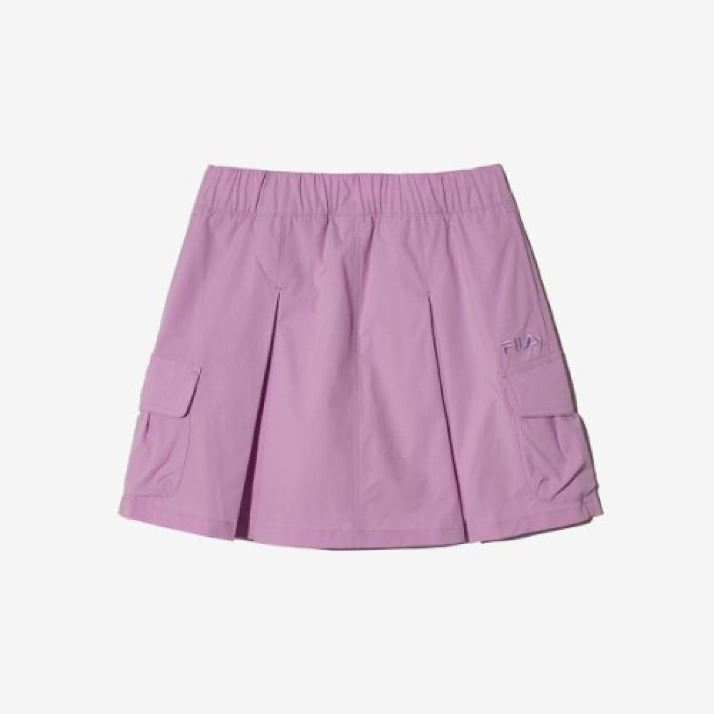 フィラキッズウーブンカーゴスカートパンツ (FK2SKH2303FPLV)