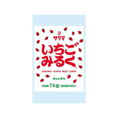 他サイト： いちごみるく 1kg サクマ製菓の商品画像