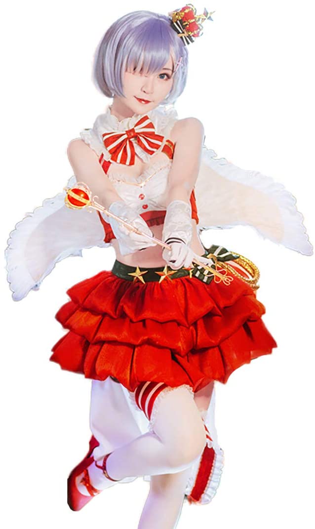 ゼロから始める異世界生活 リゼロ レム コスプレ サンタ クリスマス メイド Xmas ハロウィン