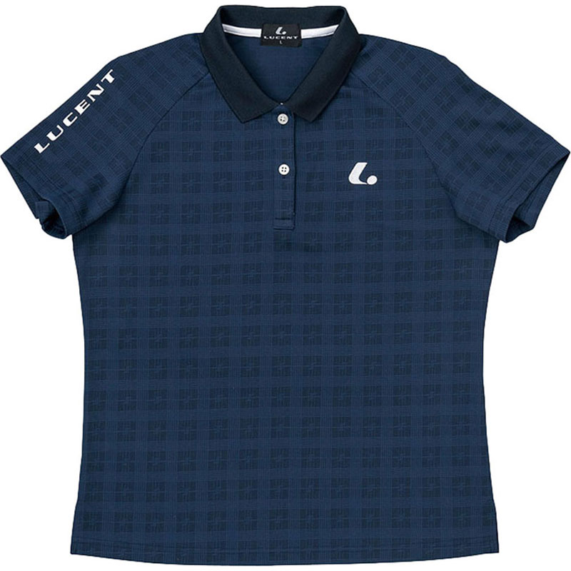 LUCENT(ルーセント) Ladies ゲームシャツ ネイビー テニス ゲームシャツ ウィメンズ (xlp4976)