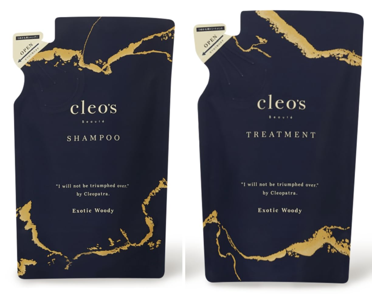 【公式】Cleo s Beaute クレオズボーテ詰め替え シャンプートリートメントセットリフィル【300ml】 人気 ヘアケア ブリーチ ダメージ しっとり うねり パサつき サラ髪 スペシャ