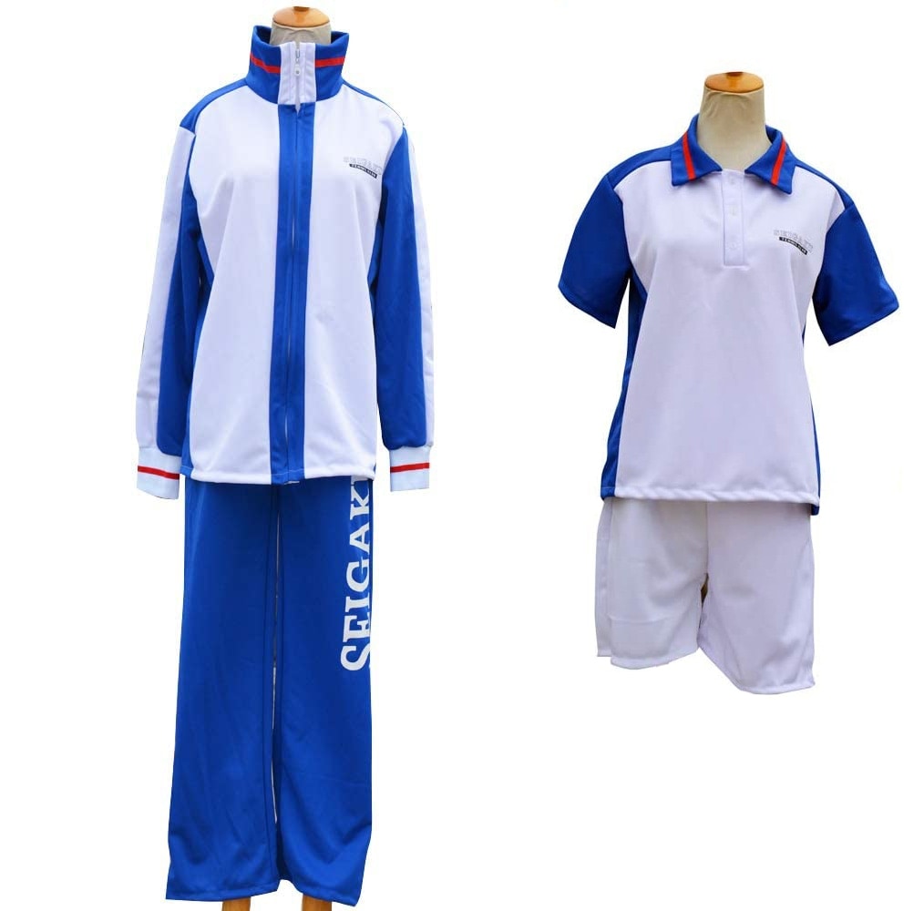 最安値挑戦 コスチューム 4点セット コスプレ衣装 越前リョーマ 青学ジャージ テニスの王子様