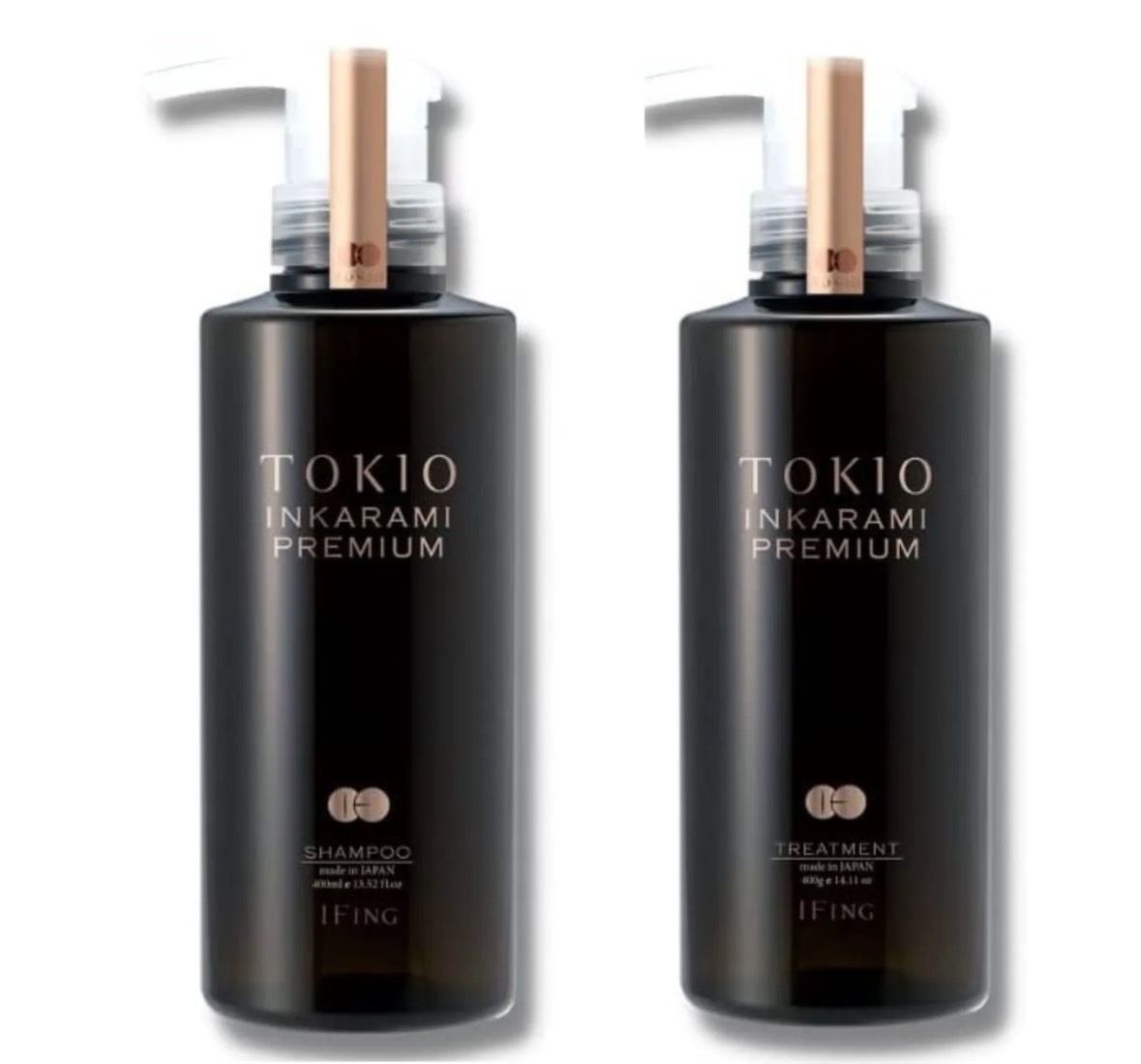 【プレミアム】TOKIO IE インカラミ シャンプー400ml & トリートメント400g ボトルセット