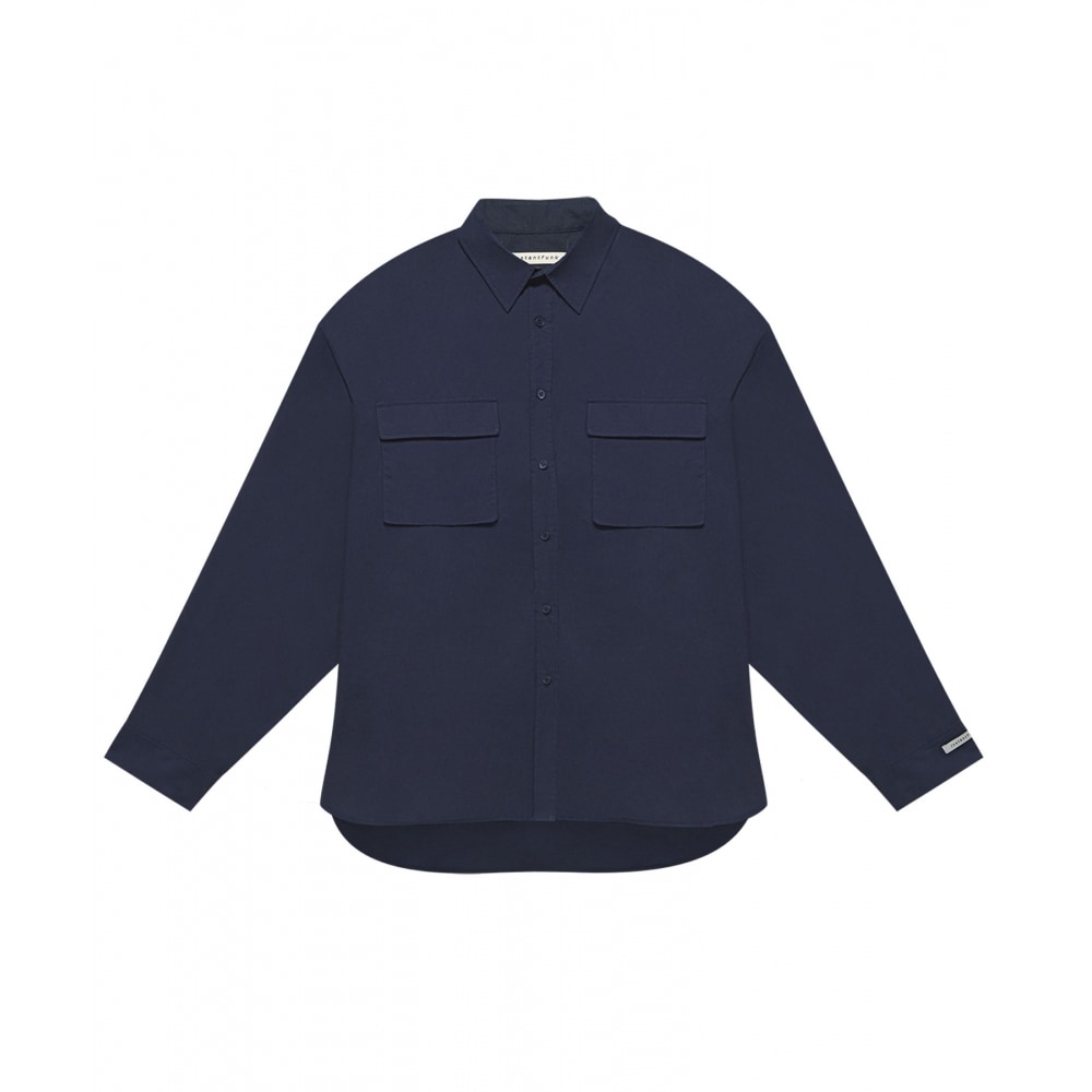 インスタントファンク Ms オーバーサイズポケットシャツ