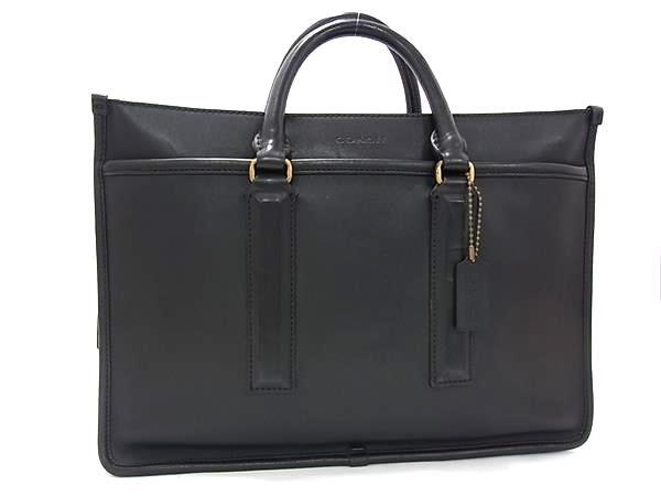 コーチ ビジネスバッグ レガシー レザー 70723 ブラック ブリーフケース ハンドバッグ 書類鞄 トートバッグ ノートパソコン 鞄 高級 ブランド ショルダー 肩掛け【本物保証】 16,724円