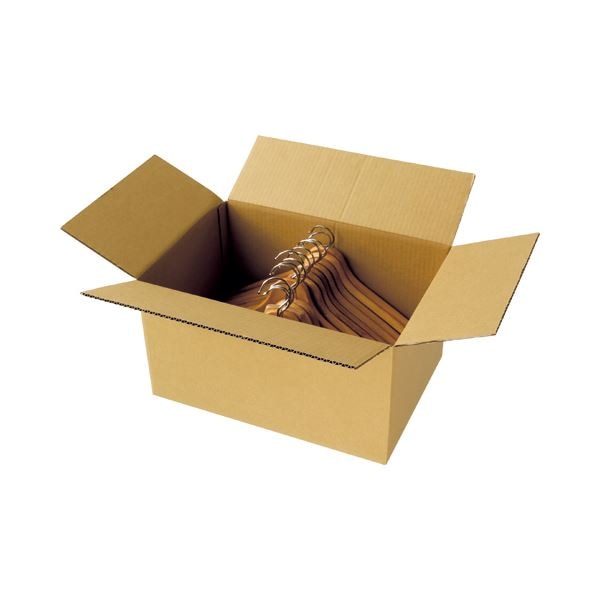 TANOSEE 無地ダンボール箱 A3（L）サイズ 高さ250mm 1セット（30枚：10枚3パック）