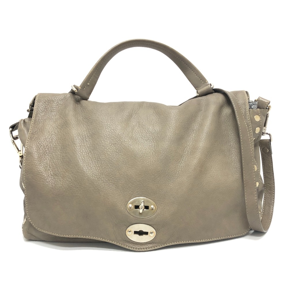 ZANELLATO ザネラート ショルダーバッグ POSTINA ポスティーナ 2WAYバック ショルダーバック バック カバン レザー ブラウン