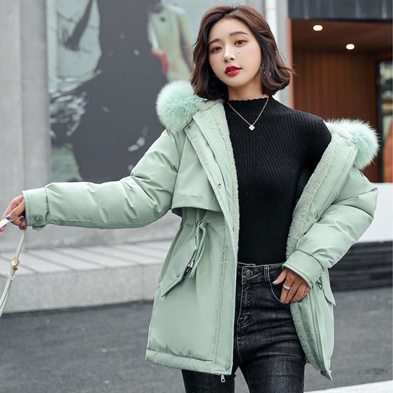 【美品】スコットクラブ ライトグリーン フード付きコート スコットクラブロングコート スコットクラブ フード付きライトコート