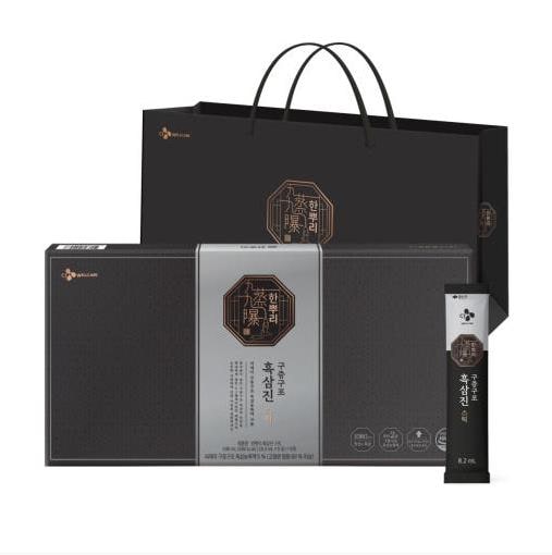 疲労回復サプリ 韓国健康食品 ギフト用 ハンプリー 黒参真（こくじんしん）スティック 8.2mL × 30包