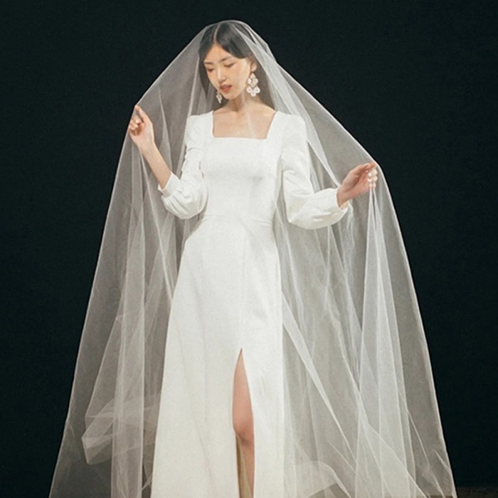 ウェディングドレス 長袖 二次会 結婚式 花嫁 ブライダル 演奏会 披露宴 ロング ウエディングドレス 発表会 コンサート 大きいサイズ フォーマル 前撮り パーティードレス 海外挙式 小さいサイズ