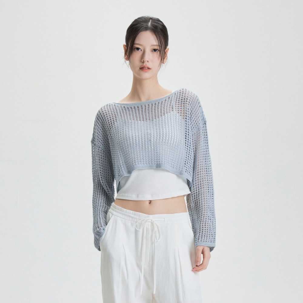 MIXXO クロップシースループルオーバー_MIWKAF513T 