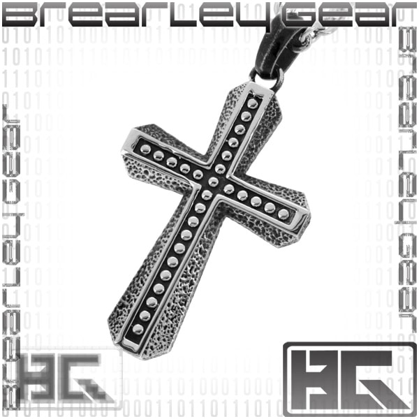 Brearley Gear ブレアリーギア スタッズ ライン クロス サージカルステンレス