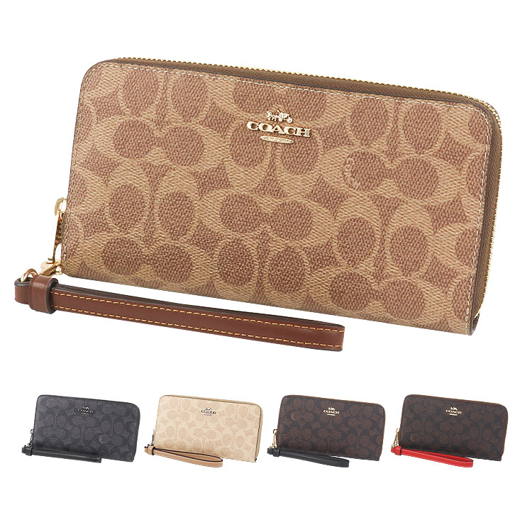 財布 長財布 CW778 ストラップ付 シグネチャー アウトレット レディース 新作