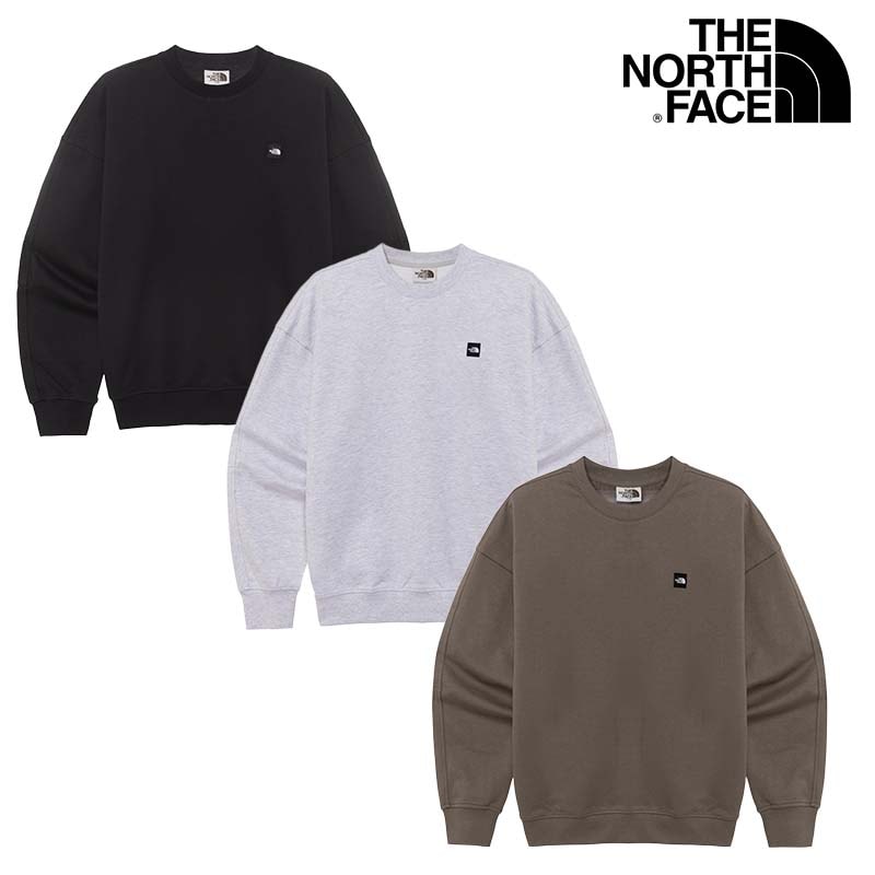 NM5MR01 ESSENTIAL SWEATSHIRTS トレーナー スエット 長袖 韓国 レディース メンズ かわいい コーデ ユニセックス 男女 共用 兼用 ラウンド 綿 コット
