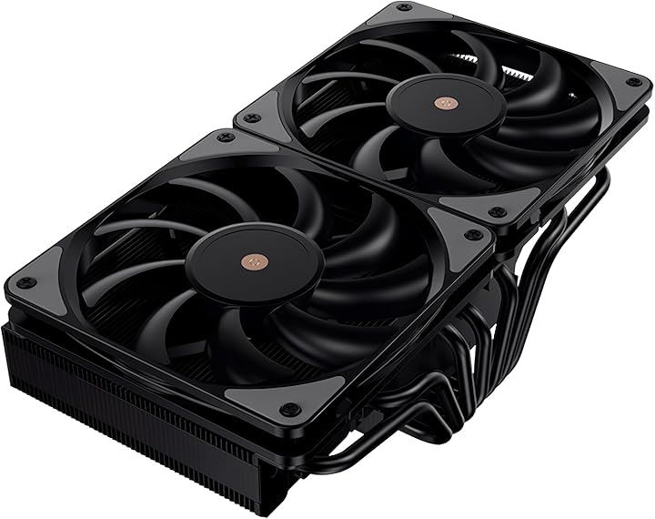 JF13K 240mm デュアルファン トップフロー CPUクーラー 空冷クーラー LED ARGB 5v 3pin LGA1700/1200/115X 4pin(非発光ブラック)